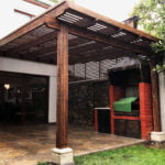 Pérgolas de madera resistentes Santiago Centro