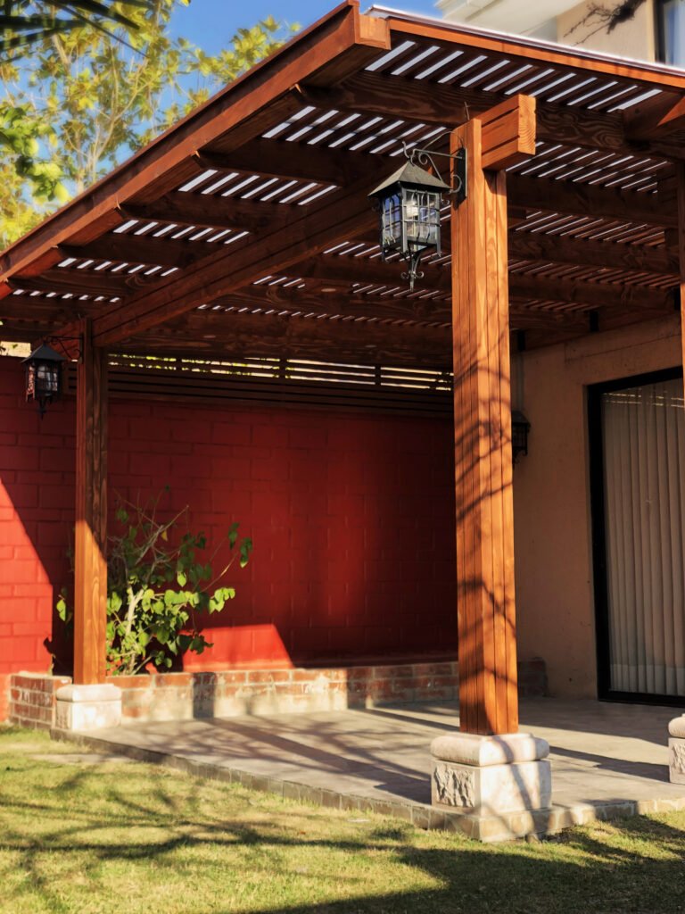 Pérgolas de madera modernas Las Condes
