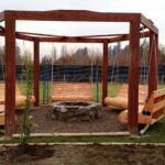 pergola rustica